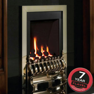 Flavel Windsor Traditional Gas Fire in Brass