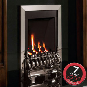 Flavel Windsor Traditional Gas Fire in Chrome