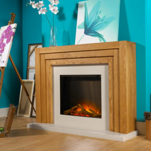 Florence Electric Fireplace Package