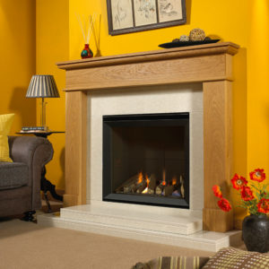 Designer Gas Fireplace Suites