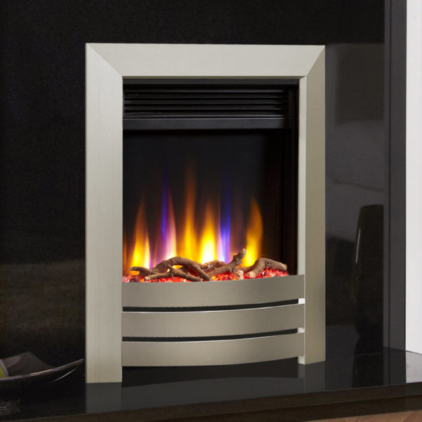 Celsi Ultiflame VR Camber Electric Fire in Champagne