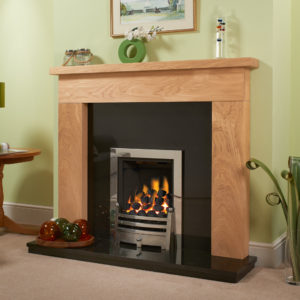 Dover Solid Oak Fireplace Surround Package