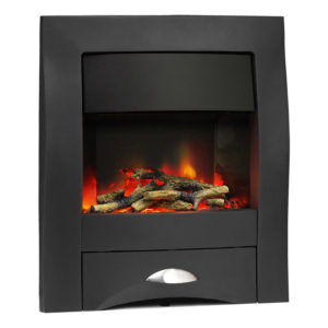 Pureglow Zara Illusion Electric Fire in Highlighted Graphite