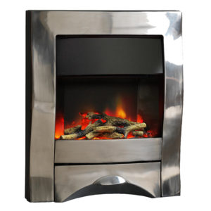 Pureglow Zara Illusion Electric Fire in Highlighted Full Polished