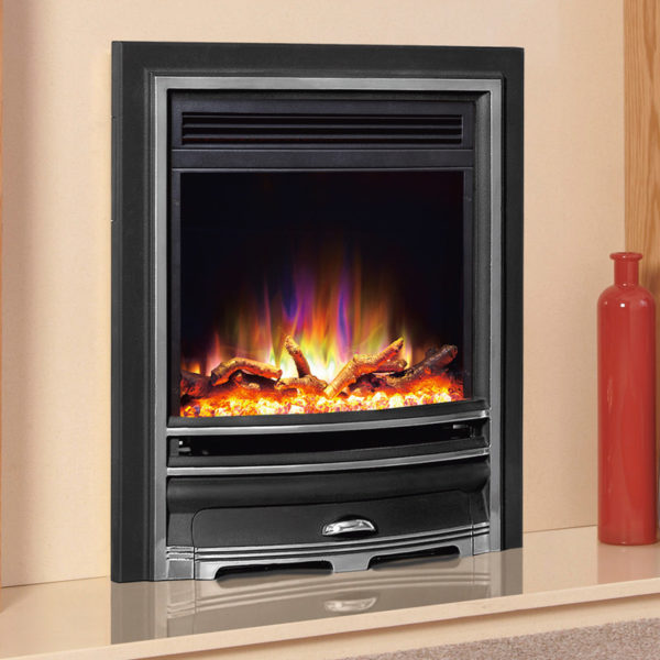 Celsi Ultiflame VR Arcadia Electric Fire in Camber in Silver