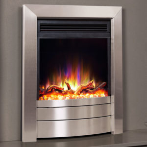 Celsi Electriflame XD Essence Electric Fire in Silver
