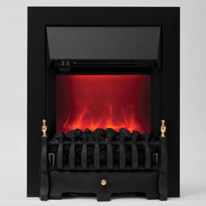 FLARE Collection by Be Modern | Camberley Electric Fire in Black