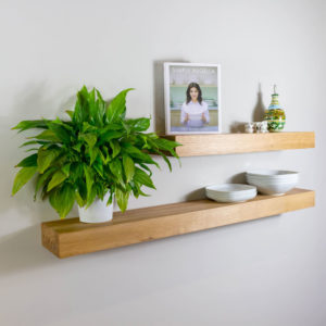 70mm Thick Solid Oak Shelving