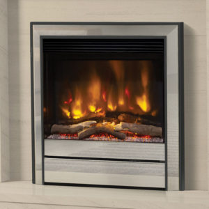 Elgin & Hall Pryzm Chollerton 22" Electric Fire in Chrome
